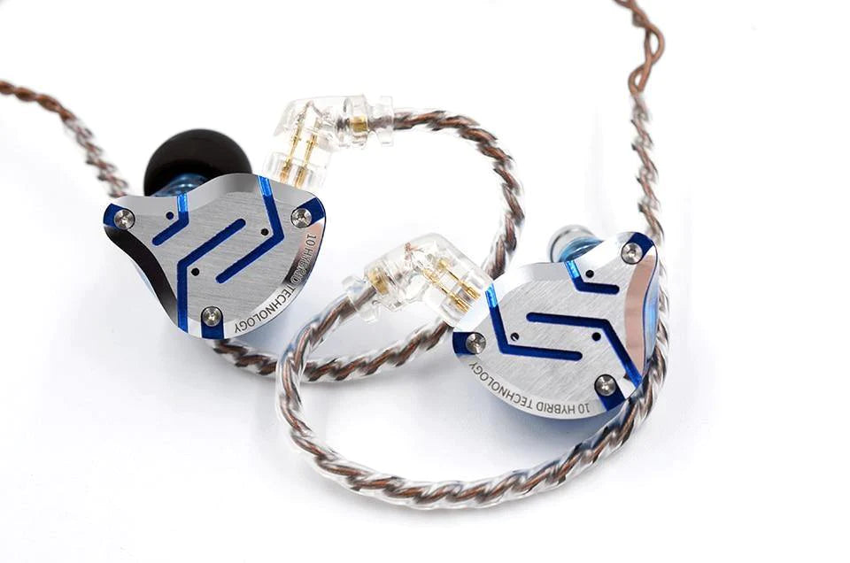 Buy KZ ZS10 Pro Metal Headset 4BA+1DD Hybrid 10 drivers HIFI Bass Earbuds  In Ear Monitor Headphones Sport Noise Cancelling Earphones with Free  Delivery Australia Wide – Smart Sales Australia