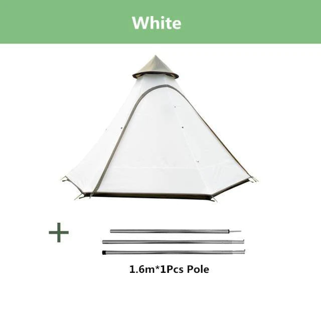 Large Yurt Style Bell Tent for Camping Lightweight Double Layer Waterproof For 4 - Buy Confidently with Smart Sales Australia