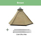 Large Yurt Style Bell Tent for Camping Lightweight Double Layer Waterproof For 4 - Buy Confidently with Smart Sales Australia
