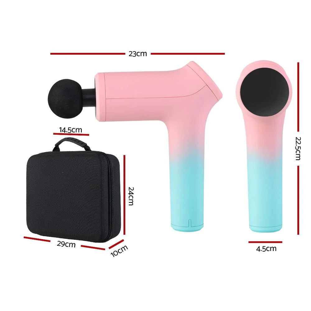 LCD Massage Gun Electric Massager 6 Heads Muscle Tissue Percussion Therapy AU - Buy Confidently with Smart Sales Australia