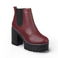 Leather High Pump Fashion Boots For Women - Buy Confidently with Smart Sales Australia