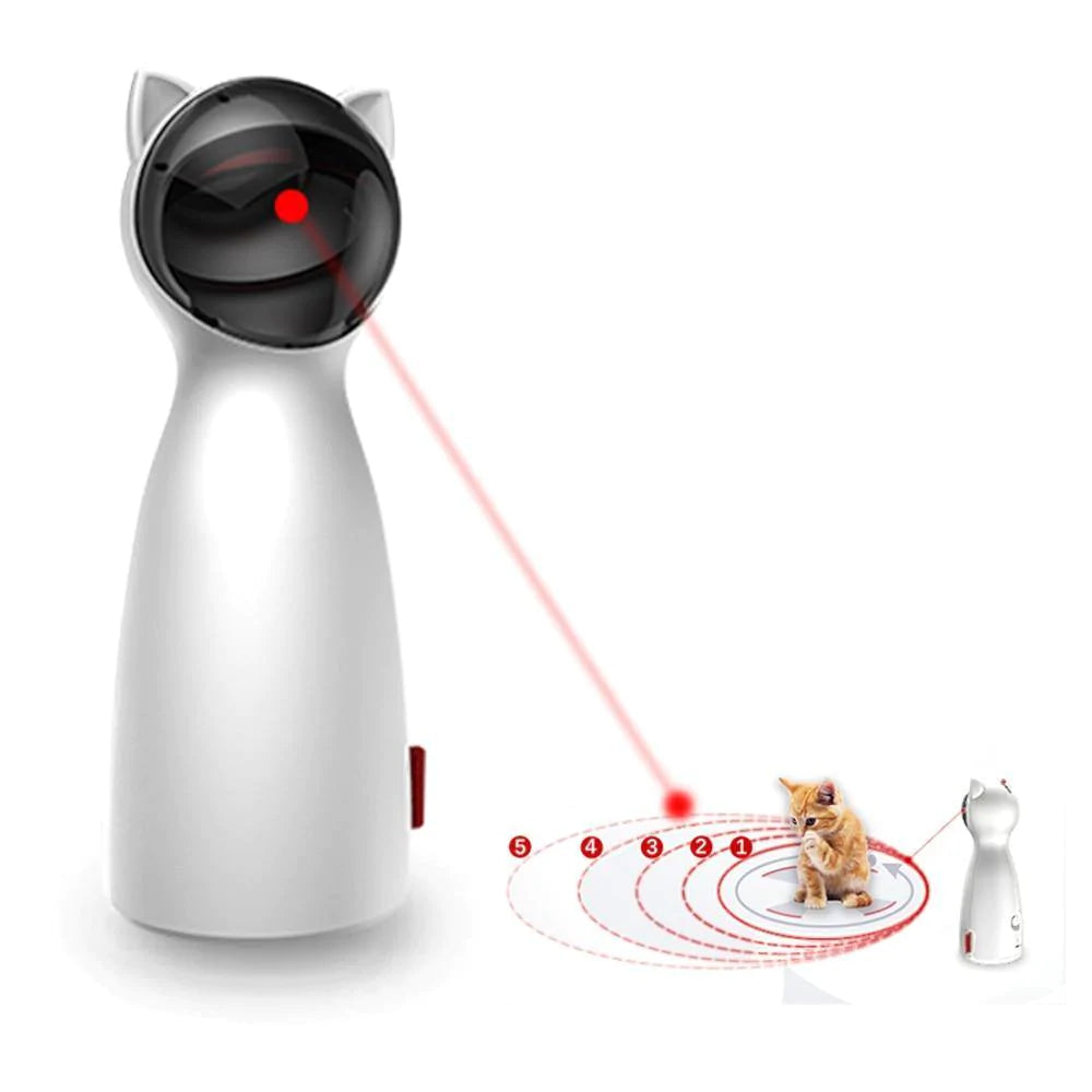LED Interactive Smart Toy Electronic Handheld Laser for Cats - Buy Confidently with Smart Sales Australia