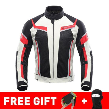 Light Breathable Anti-Static Mesh Design Motorcycle Jacket with Pants - Buy Confidently with Smart Sales Australia