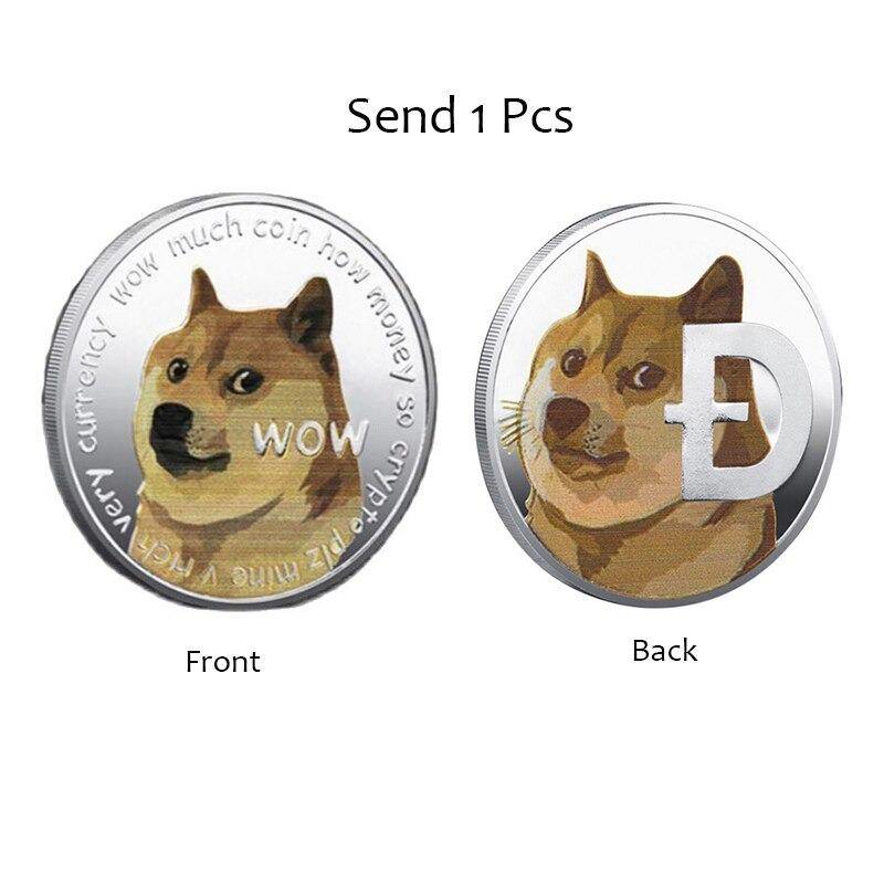 Limited Edition Collectible Commemorative Coin Plated Dogecoin - Buy Confidently with Smart Sales Australia