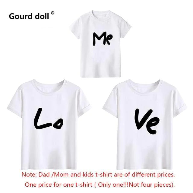 Love Red Family Shirt Matching Printed Design For Family - Buy Confidently with Smart Sales Australia