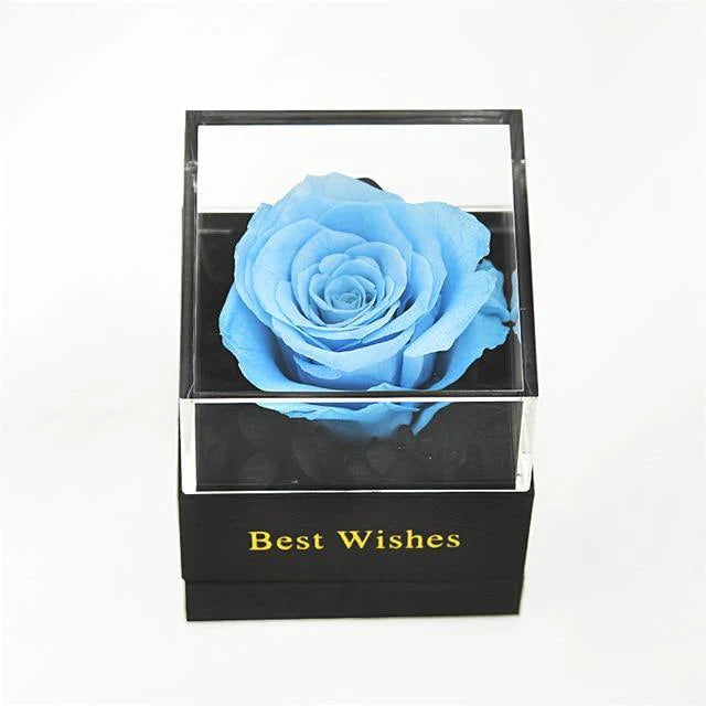 Lovely Real Rose Preserved Artificial Flower Gift For Your Wife and Girlfriend - Buy Confidently with Smart Sales Australia
