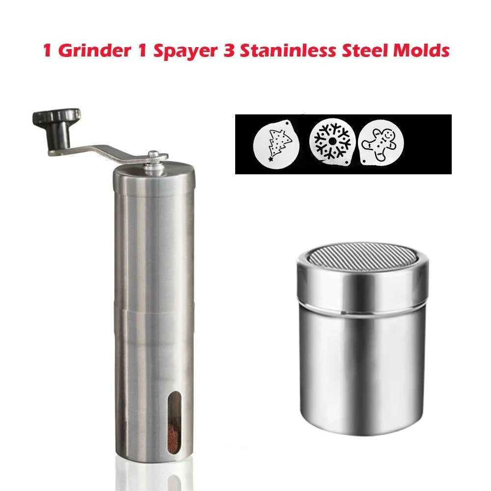 Manual Coffee Beans Maker Stainless Steel Handy Mini Durable Grinder For Outdoor - Buy Confidently with Smart Sales Australia