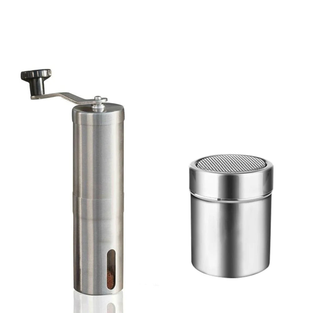 Manual Coffee Beans Maker Stainless Steel Handy Mini Durable Grinder For Outdoor - Buy Confidently with Smart Sales Australia