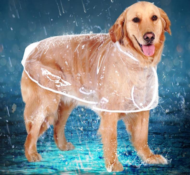 Medium-Sized Water-Resistant Raincoat Clothing for Dogs - Buy Confidently with Smart Sales Australia