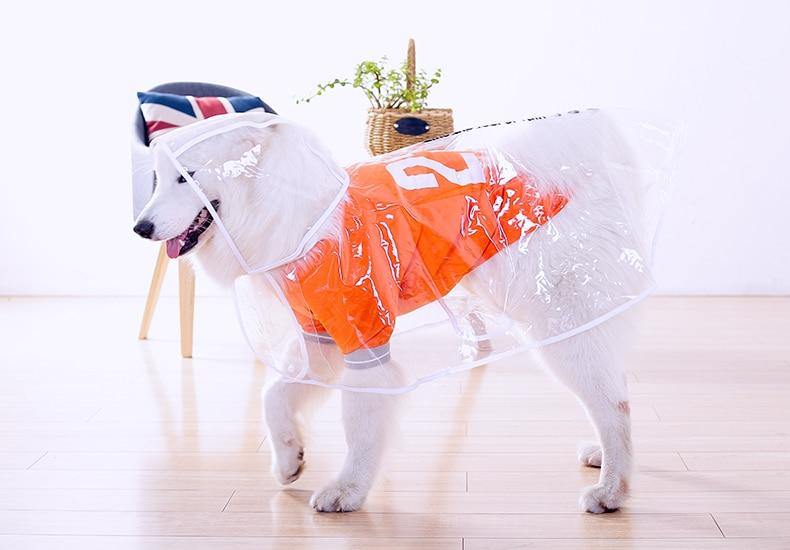 Medium-Sized Water-Resistant Raincoat Clothing for Dogs - Buy Confidently with Smart Sales Australia