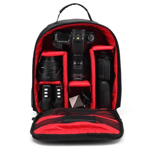 Medium Waterproof Padded DSLR Camera Bag w/ Rain Cover - Buy Confidently with Smart Sales Australia