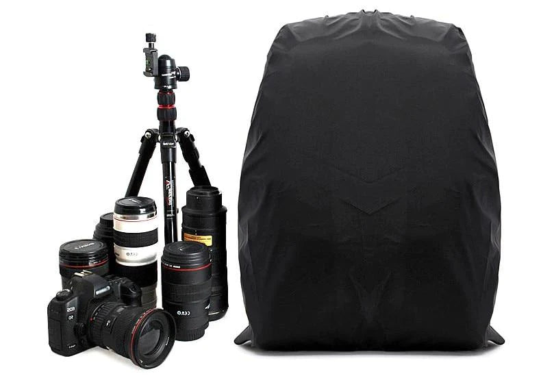 Medium Waterproof Padded DSLR Camera Bag w/ Rain Cover - Buy Confidently with Smart Sales Australia