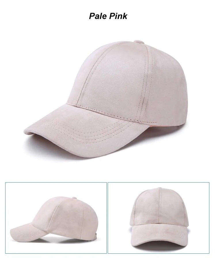 Men and Womens Baseball Hats and Caps Casual Sports hat Suede Snapback Hat Gorra Hombre solid cappello hip hop baseball cap - Buy Confidently with Smart Sales Australia