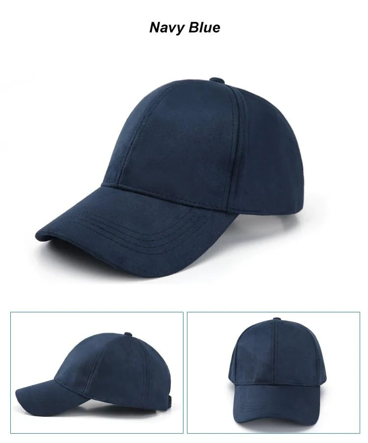Men and Womens Baseball Hats and Caps Casual Sports hat Suede Snapback Hat Gorra Hombre solid cappello hip hop baseball cap - Buy Confidently with Smart Sales Australia