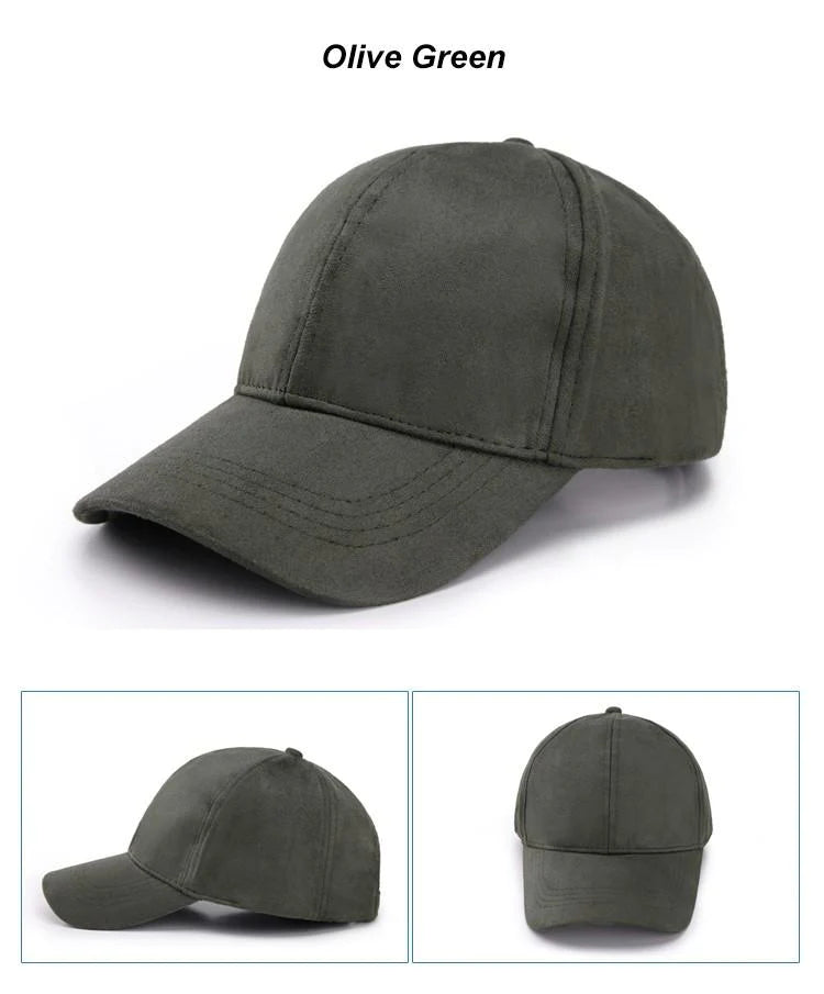 Men and Womens Baseball Hats and Caps Casual Sports hat Suede Snapback Hat Gorra Hombre solid cappello hip hop baseball cap - Buy Confidently with Smart Sales Australia