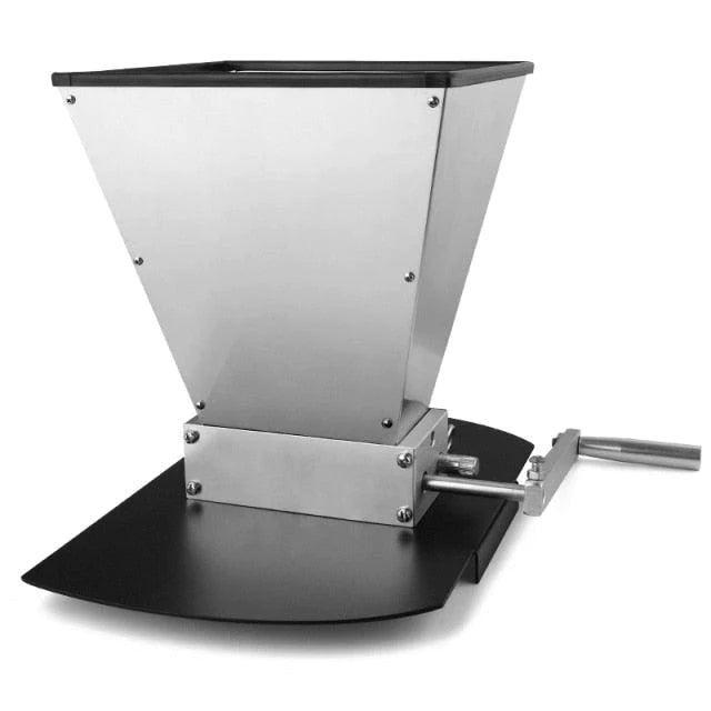 Metallic Double Roller Grain Mill for Homebrewing - Buy Confidently with Smart Sales Australia