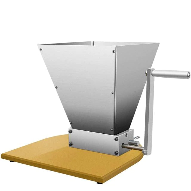 Metallic Double Roller Grain Mill for Homebrewing - Buy Confidently with Smart Sales Australia