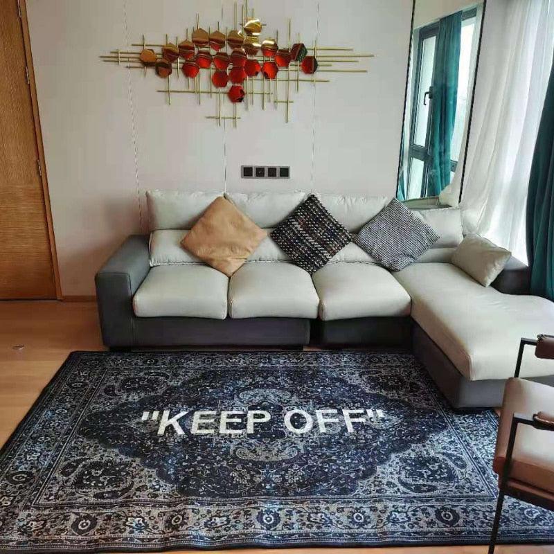 Modern Design KEEP OFF Printed Area Rugs for Home Decor - Buy Confidently with Smart Sales Australia