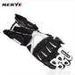 Motorcycle Carbon Fiber Anti-Slip Leather Gloves For Riders - Buy Confidently with Smart Sales Australia