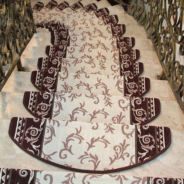 Non-slip Stairs Carpet Self-adhesive European Pastoral Floral Rug - Buy Confidently with Smart Sales Australia