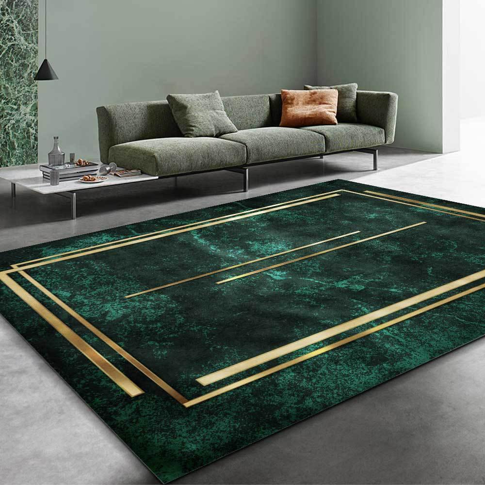 Nordic Gold Green Custom-Made Non-Slip Carpet - Buy Confidently with Smart Sales Australia