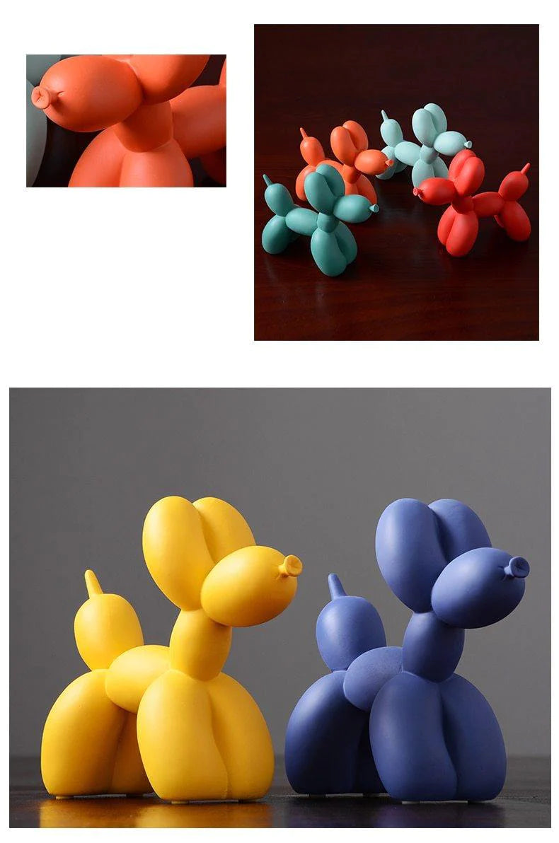 Nordic Resin Handmade Fanciful Animal Balloon Ornament - Buy Confidently with Smart Sales Australia