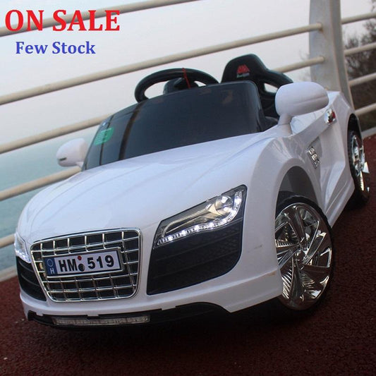 ON SALE!! Audi baby child electric car with a remote control toy car for children who can sit the baby stroller - Buy Confidently with Smart Sales Australia