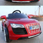 ON SALE!! Audi baby child electric car with a remote control toy car for children who can sit the baby stroller - Buy Confidently with Smart Sales Australia