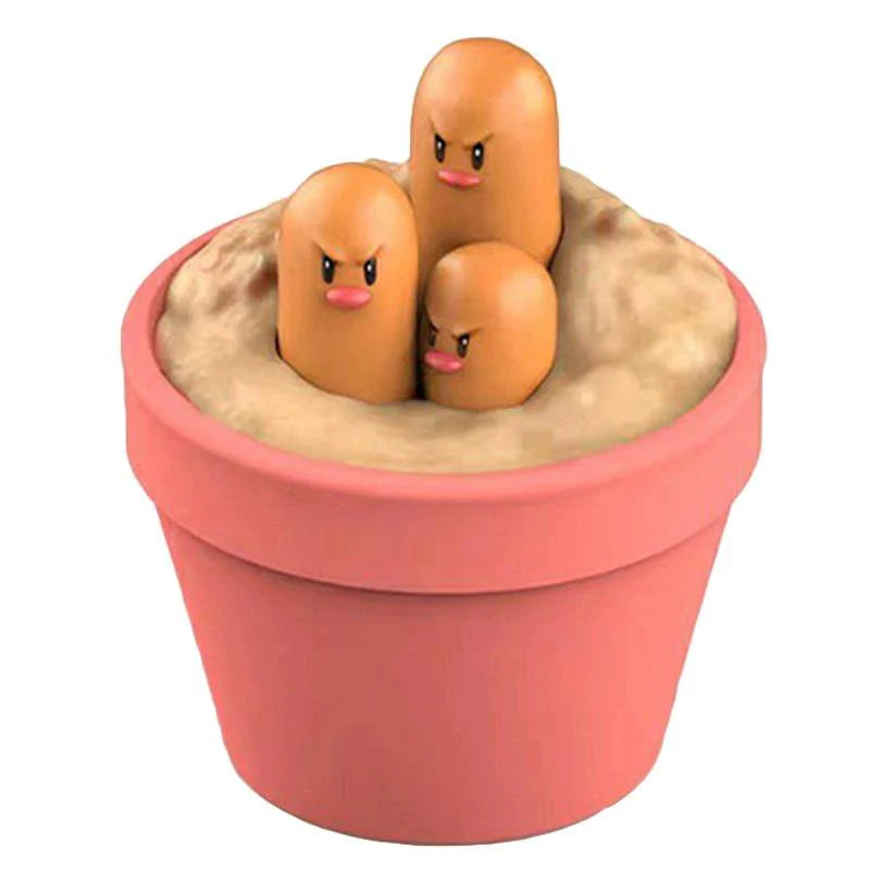 Pokemon Go Inspired Action Figure Dugtrio Statue - Buy Confidently with Smart Sales Australia