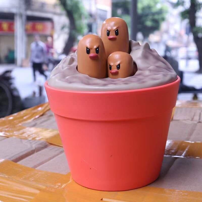Pokemon Go Inspired Action Figure Dugtrio Statue - Buy Confidently with Smart Sales Australia