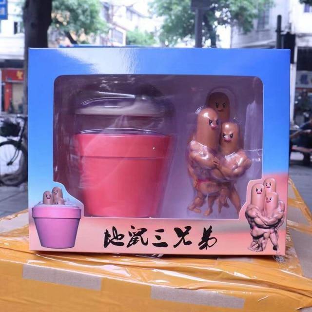 Pokemon Go Inspired Action Figure Dugtrio Statue - Buy Confidently with Smart Sales Australia