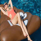 Pool Water Party Portable Inflatable Poop Emoji And Unicorn Floating Bed Lounger - Buy Confidently with Smart Sales Australia