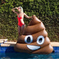 Pool Water Party Portable Inflatable Poop Emoji And Unicorn Floating Bed Lounger - Buy Confidently with Smart Sales Australia