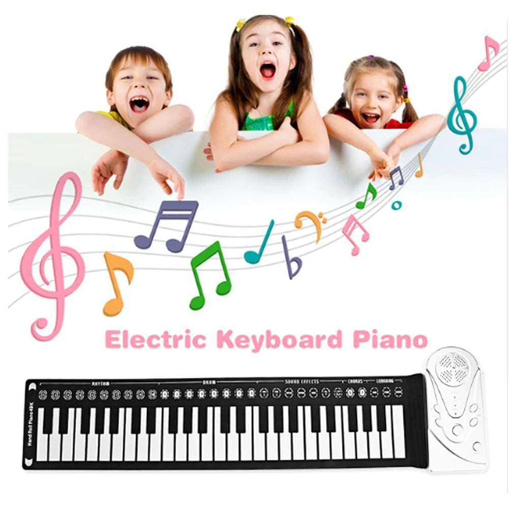 Portable Educational 49-Key Flexible Electronic Keyboard - Buy Confidently with Smart Sales Australia