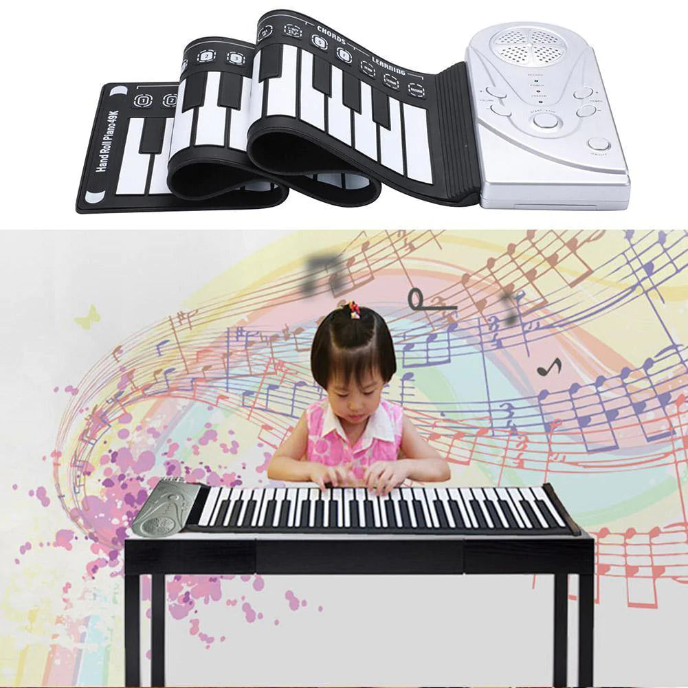 Portable Educational 49-Key Flexible Electronic Keyboard - Buy Confidently with Smart Sales Australia