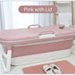 Portable Folding Bathtub with Lid for Home Use - Buy Confidently with Smart Sales Australia