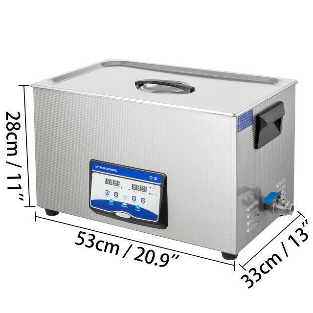 Portable High-Frequency Ultrasonic Stainless Steel Cleaner - Buy Confidently with Smart Sales Australia