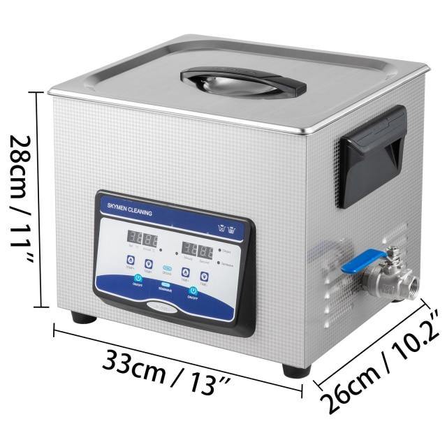 Portable High-Frequency Ultrasonic Stainless Steel Cleaner - Buy Confidently with Smart Sales Australia