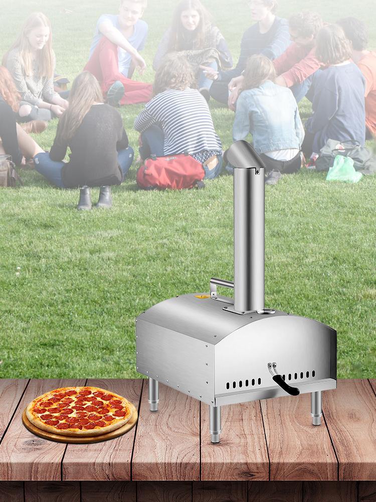 Portable Stainless Steel Mini 12 Inch Pizza & Other Meat Tabletop Toaster For Outdoor Use - Buy Confidently with Smart Sales Australia