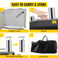 Portable Stainless Steel Multifunctional Oven with Complete Accessories For Outdoor Use - Buy Confidently with Smart Sales Australia