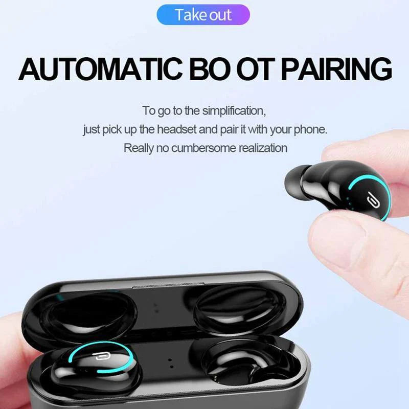 Q29 TWS Stereo Wireless In-Ear Earphones Bluetooth V4.1|QCY Storage Box| Ideal for Sport - Buy Confidently with Smart Sales Australia