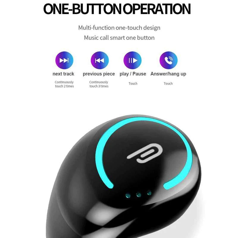 Q29 TWS Stereo Wireless In-Ear Earphones Bluetooth V4.1|QCY Storage Box| Ideal for Sport - Buy Confidently with Smart Sales Australia