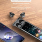 QCR Q1 Wireless Bluetooth Earphones w/ Multifunction MP3 Player LCD IPX7 Waterproof and 6000mAh Power Bank Carry Case - Buy Confidently with Smart Sales Australia