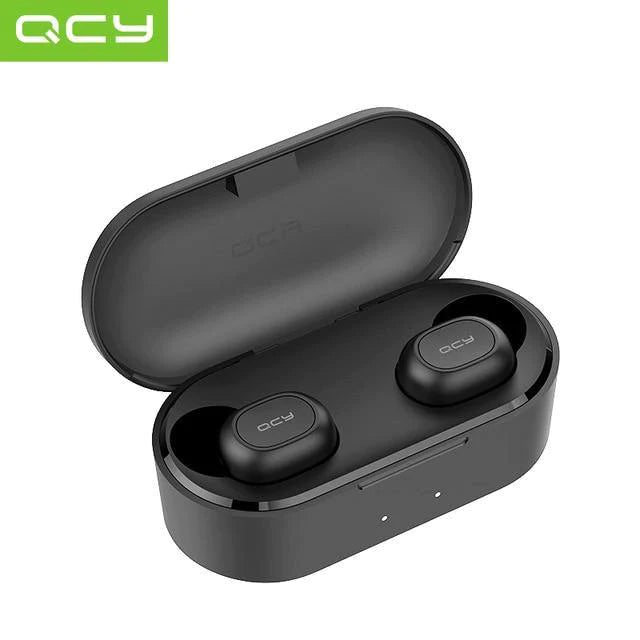 QCY QS2 Wireless Bluetooth 5.0 in Ear Earphones with 3D Stereo, Charging Box & Dual Microphone Headphones Earbuds for Apple iPhone Samsung Android Headset Sports - Buy Confidently with Smart Sales Australia