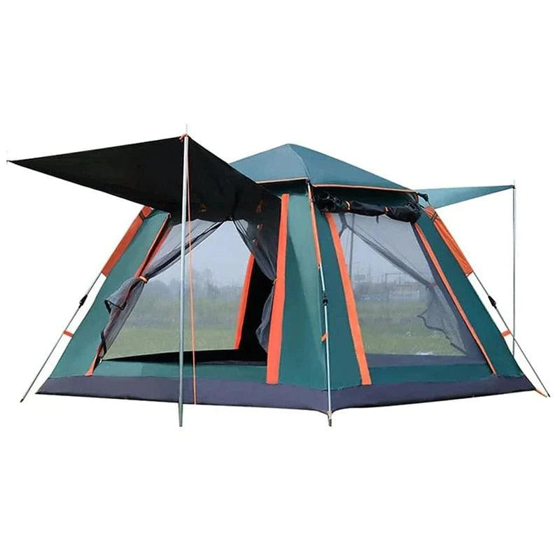 Quick Set-up Compact Camping Tent with Carry Bag 3 to 5 People - Buy Confidently with Smart Sales Australia