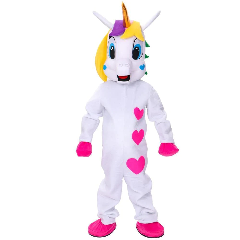 Rainbow Unicorn - Adult Mascot Costume - Buy Confidently with Smart Sales Australia