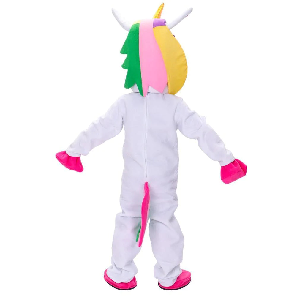 Rainbow Unicorn - Adult Mascot Costume - Buy Confidently with Smart Sales Australia