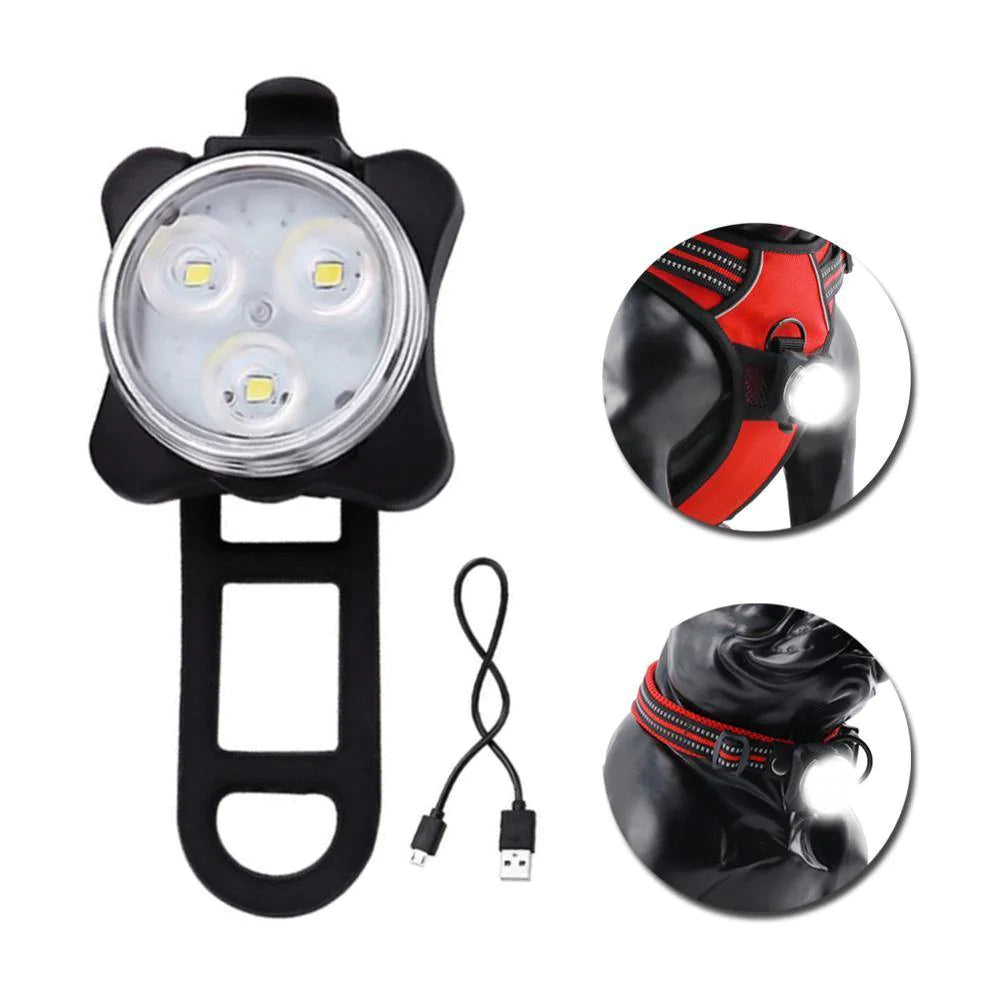 Rechargeable Dog Collar with Harness and Leash LED lights - Buy Confidently with Smart Sales Australia