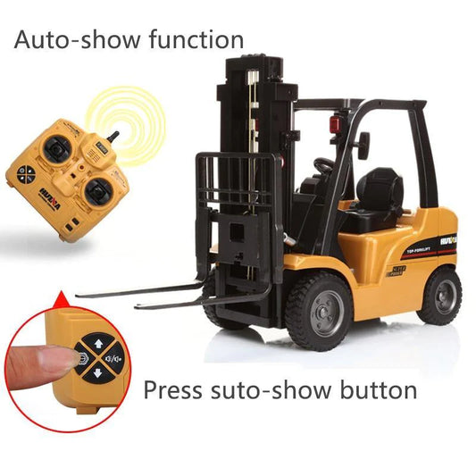 Rechargeable Remote Controlled Metal Forklift For Kids - Buy Confidently with Smart Sales Australia