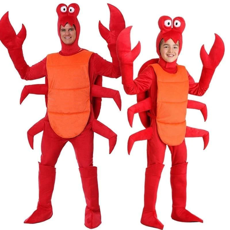 Red Lobster Adult & Child Halloween Mascot Costumes - Buy Confidently with Smart Sales Australia